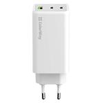 ColorWay nabíječka 2x USB-C, 1x USB-A/ GaN/ PD/ PPS/ 100W/ Bílá