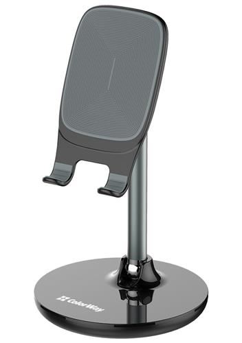 ColorWay Otočný držiak s 90° rotáciou pre mobilný telefón/tablet, čierny