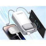 ColorWay powerbanka 30 000mAh, 1x USB QC3.0/ USB-C/ Lightning/ 22,5W/ Bílá