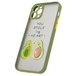 ColorWay Smart Matte Case pro iPhone 12 Pro, Avocado green