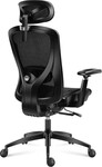 Combat 7.3 Black Mesh ergonomic chair