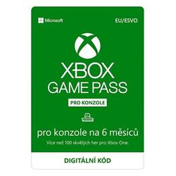 CON Microsoft Xbox Game Pass Console - předplatné na 6 měsíců (EuroZone)