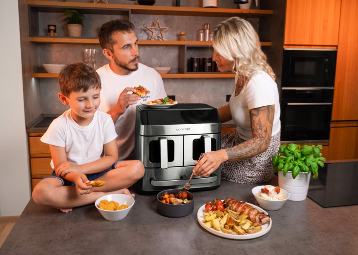 Concept FR9000 Horkovzdušná fritéza PIZZA TRIO 18,5 l