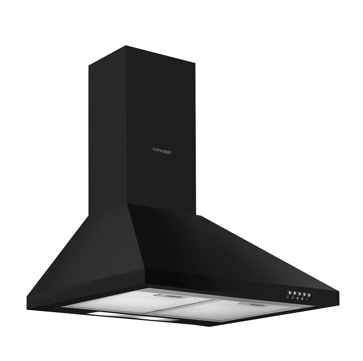 Concept OPK3560BC Komínový odsávač pár 60 cm, čierny