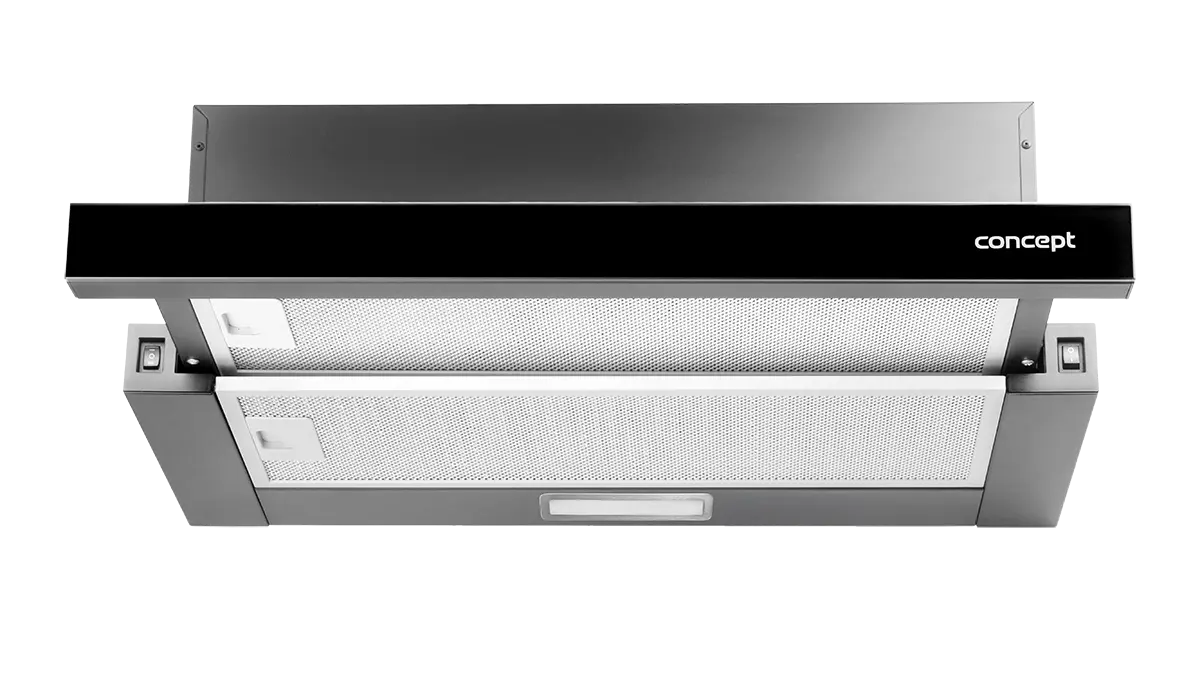 Concept OPV3560bc Odsávač pár 60 cm, čierny
