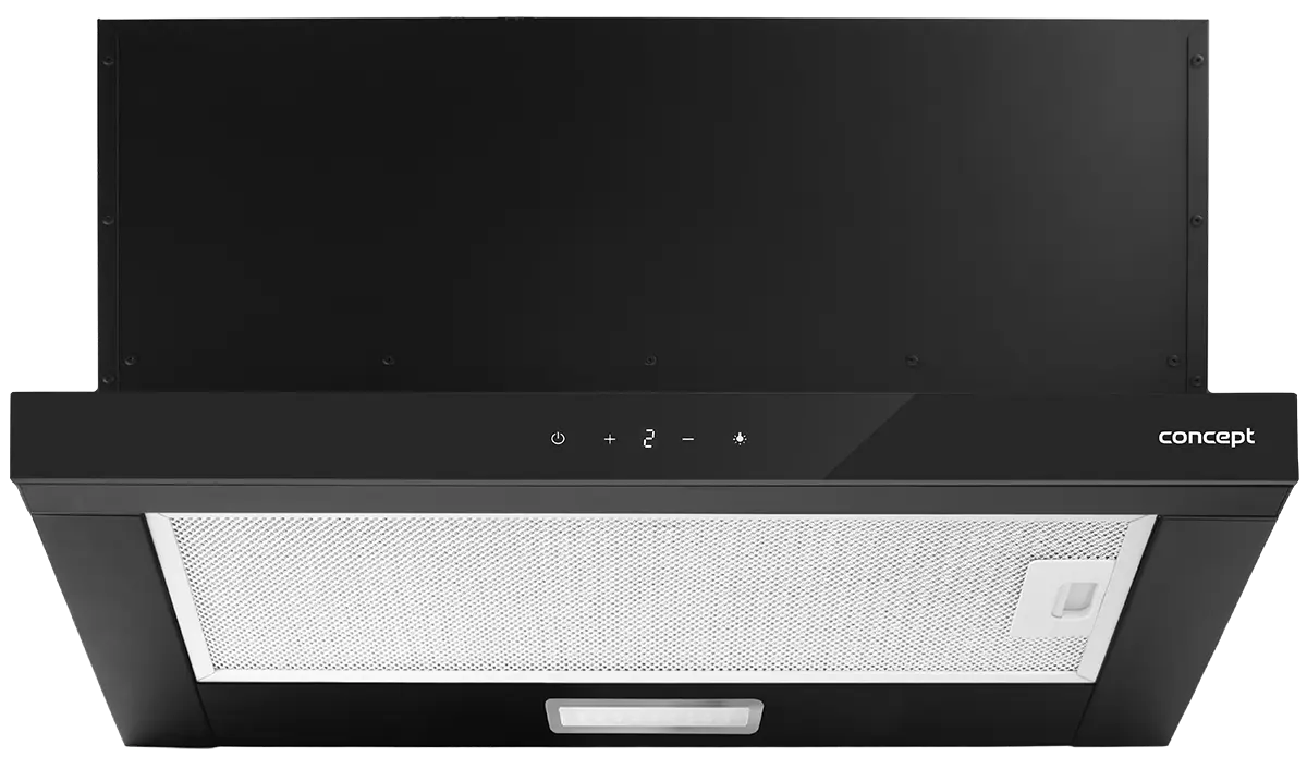 Concept OPV3860BC Vstavaný odsávač pár čierny, 60 cm