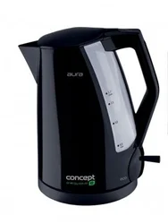 CONCEPT RK-2230 AURA rychlovarná konvice černá ENERGY SAVER 1,7 l