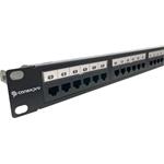 Conexpro 19" UTP patch panel, CAT6, 24 portov, 1U
