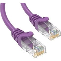 Conexpro patch kabel UTP, CAT5e, 0.25m, fialový