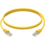 Conexpro patch kabel UTP, CAT5e, 0.25m, žlutý