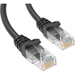 Conexpro patch kabel UTP, CAT5e, 5m, ekonomy, černý