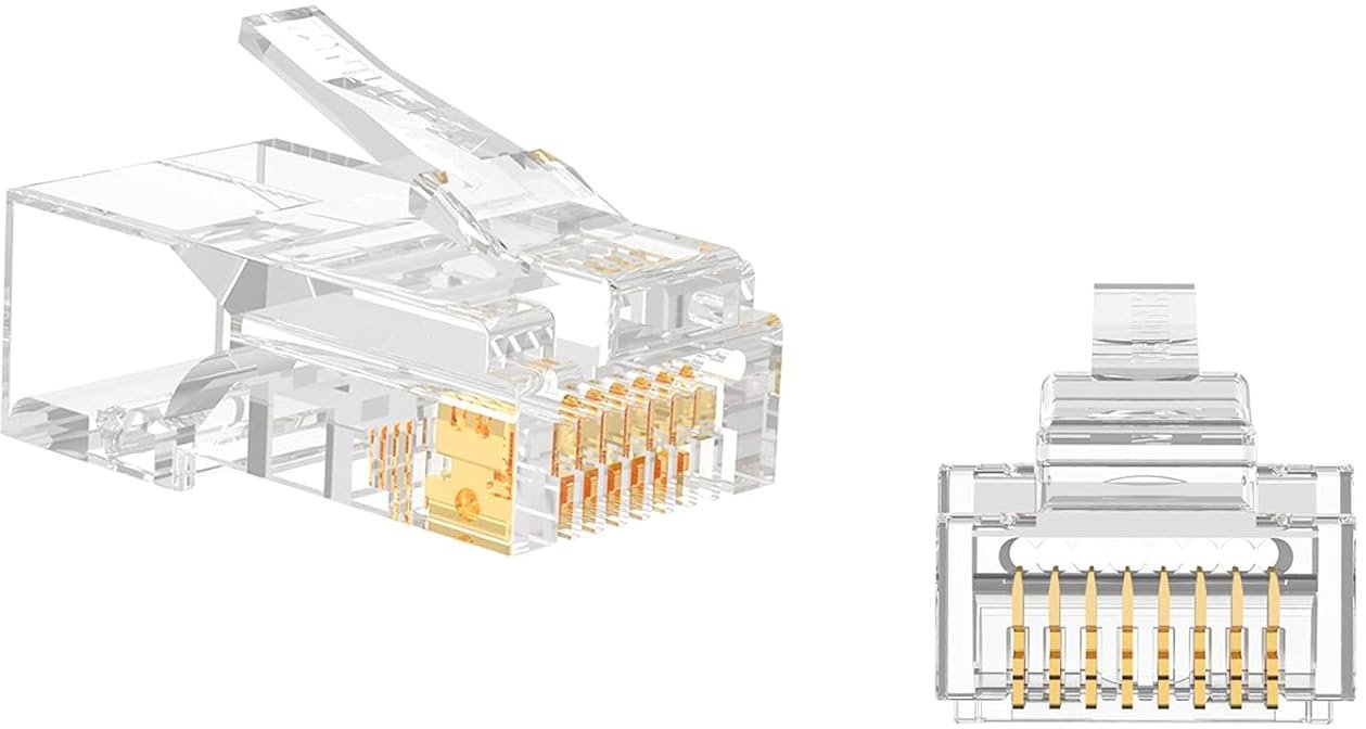 Conexpro průchozí konektor RJ45 UTP, CAT6, Wire Cross