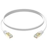 Conexpro slim patch kábel STP, CAT6A, 3 m, biely