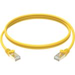 Conexpro slim patch kábel STP, CAT6A, 3 m, žltý