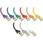 Conexpro slim patch kábel STP, CAT6A, 5 m, červený