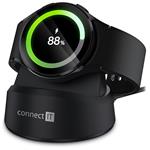 CONNECT IT Bezdrôtová nabíjačka WatchCharger kompatibilná so zariadením Samsung, čierna