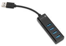 Connect IT CHU-6000-BK USB 3.0 HUB se 4 porty - USB zařízení
