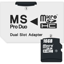 Connect IT CI-1138 Adapter MS PRO DUO 2x Micro SDHC DUAL SLOT