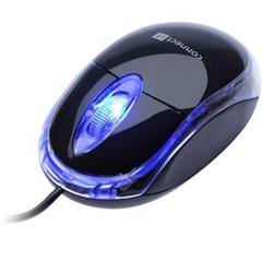 Connect IT CI-129 optická myš podsvícená - černá
