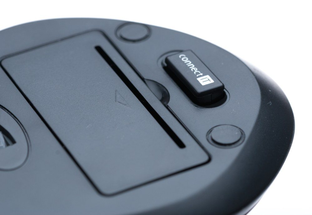 Connect IT CI-186 bezdrátová optická myš - CARBON černá