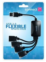 Connect IT CI-50 USB 2.0 HUB se 4 porty
