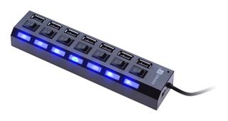 Connect IT CI-541 Mighty switch, USB 2.0 HUB se 7 porty