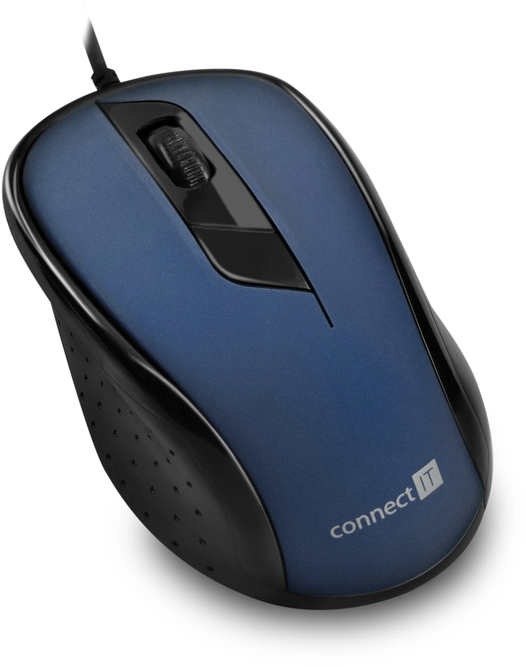 Connect IT CMO-1200-BL optická myš, USB, modrá