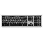 Connect IT Combo bezdrátová stříbrná klávesnice + myš, CZ+SK layout