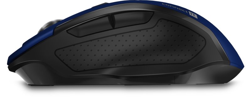 CONNECT IT Dual SmartSwitch bezdrátová myš, USB-A + C, MODRÁ