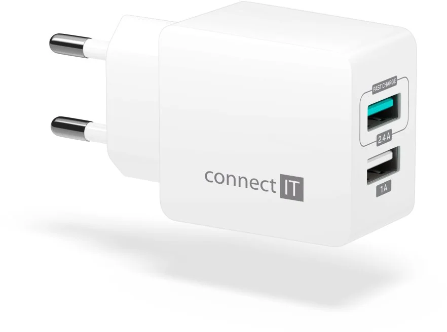 Connect IT Fast Charge CWC-2015-WH, biely
