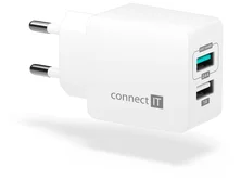 Connect IT Fast Charge CWC-2015-WH, biely