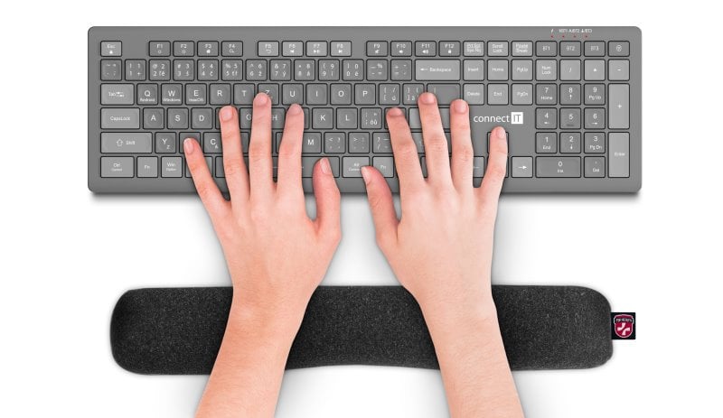 CONNECT IT FOR HEALTH ErgoBeads zápěstní opěrka před klávesnici plněná kuličkami