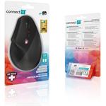 Connect IT For Health Verti TriMode, ergonomická vertikálna myš, bezdrôtová
