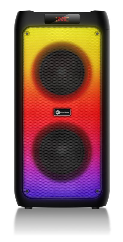 CONNECT IT Hyperbass BEAT+ bezdrôtový párty reproduktor, ČIERNA