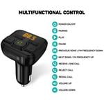 CONNECT IT InCarz Bezdrátový FM transmitter, 2xUSB+Micro SD Card, ČERNÝ