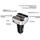 CONNECT IT InCarz Bezdrôtový FM vysielač, 2xUSB+3,5 mm AUX, STRIEBORNÝ