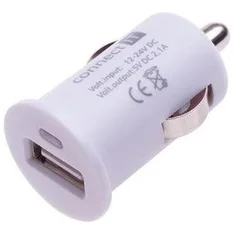 Connect IT InCarz Colorz nabíječka do auta 1xUSB 2.1A, bílá CI-588