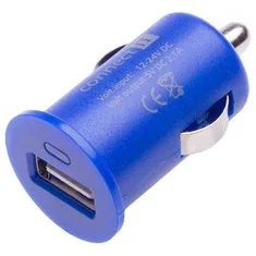 Connect IT InCarz Colorz nabíječka do auta 1xUSB 2.1A, modrý CI-589