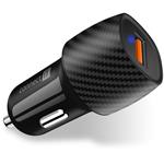 CONNECT IT InCarz QUICK CHARGE 3.0 nabíjačka do auta, 1x USB-A, 3 A, CARBON