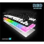 Connect IT NEO Compact klávesnice pro hráče (CZ+SK verze)