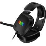 CONNECT IT NEO herná náhlavná súprava s mikrofónom, 2xJack+USB, ČIERNA