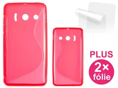 Connect IT pouzdro na telefon, Huawei Y300 ČERVENÉ