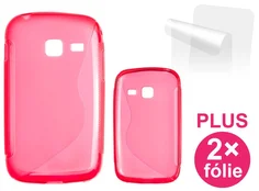 Connect IT pouzdro na telefon, Samsung Galaxy Y Duos (S6102) ČERVENÉ
