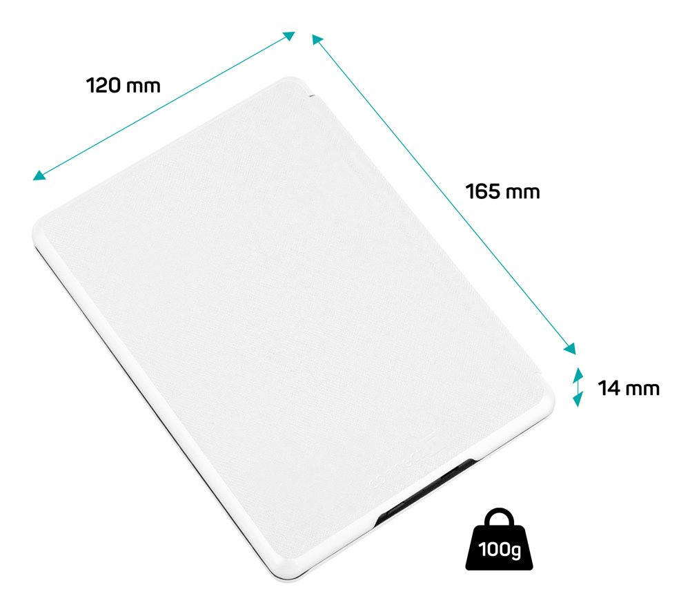 Connect IT puzdro pre Amazon New Kindle 2019/2020 (10. gen.), 2019/2020 biele CEB-1050-WH