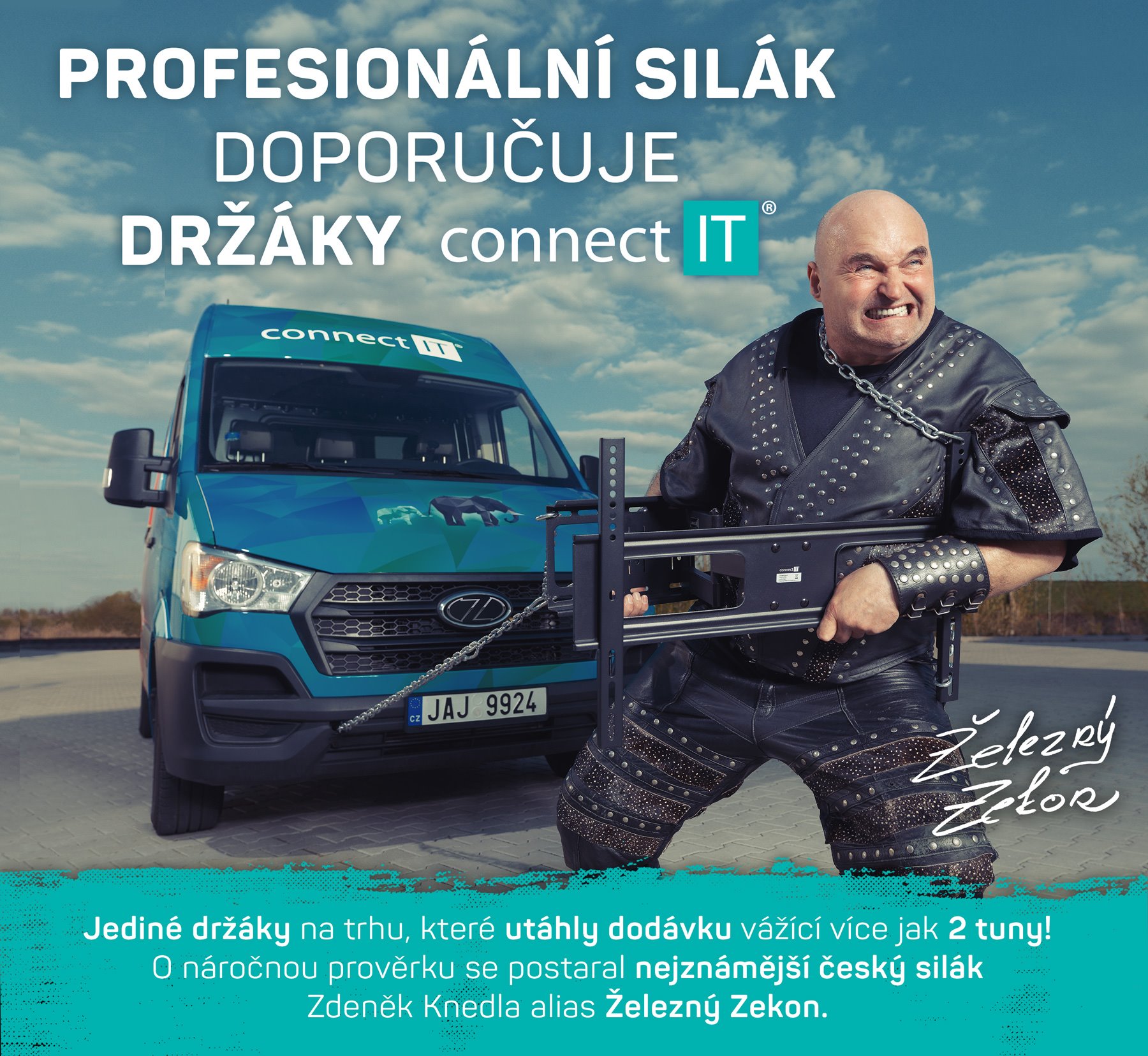 Connect IT T3BK nástenný držiak pre obrazovky 37-70"
