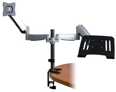 Connect IT TWIN ARM COMBO stolní držák na dva LCD monitory (notebook)