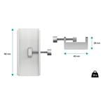 CONNECT IT USB DeskHub 4v1 pre stolný počítač, strieborná