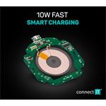 Connect IT WiFast bezdrôtová nabíjačka, 10 W, čierna CWC-6500-BK