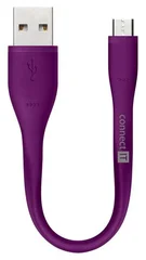 Connect IT Wirez CI-1173 microUSB - USB kabel pro powerbanky, fialový