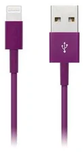 Connect IT Wirez Colorz kabel Apple Lightning - USB, 1m, fialový CI-568